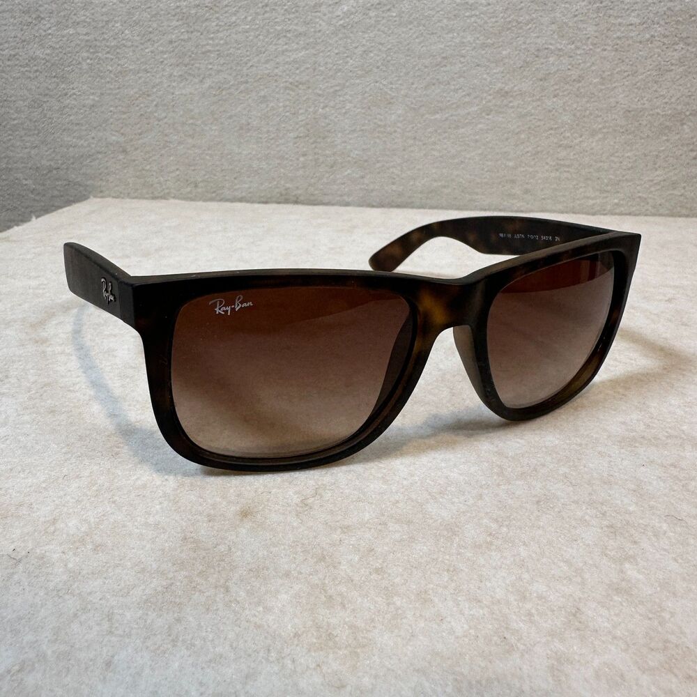 Ray-Ban Justin RB4165 710/13 Tortoise Brown Gradient Sunglasses 54 16